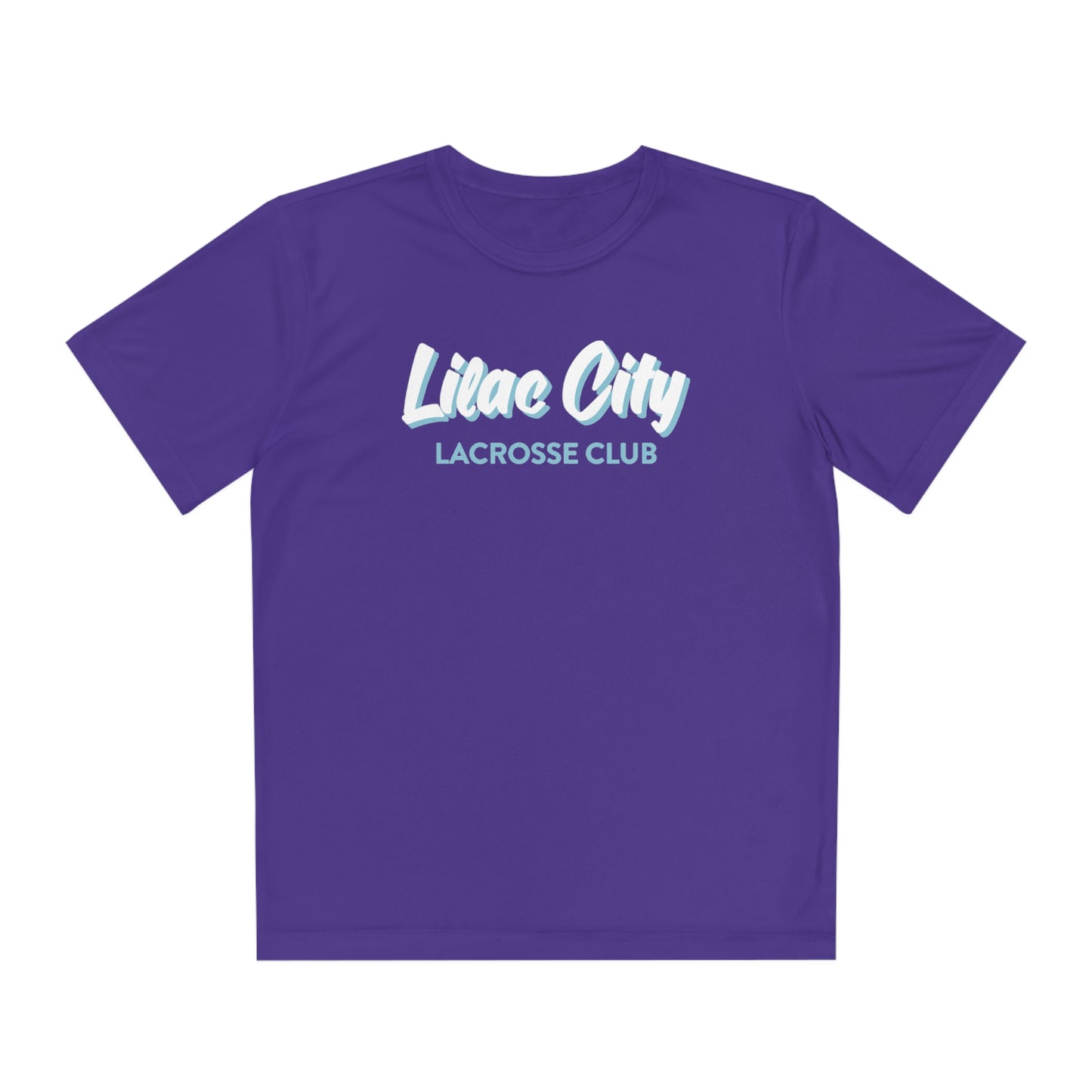 Youth Lilac City Lacrosse Sport-Tek Performance Tee