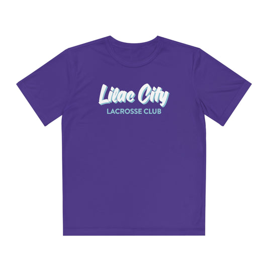 Youth Lilac City Lacrosse Sport-Tek Performance Tee