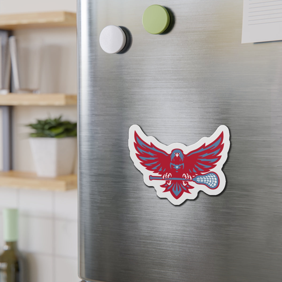 Crystal City Skyhawks Die-Cut Magnet