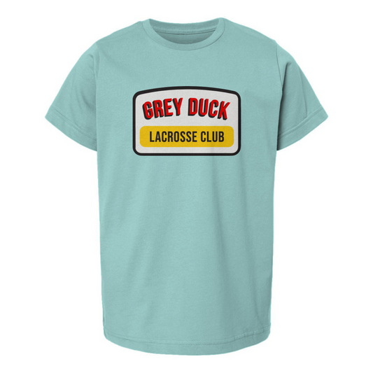 Youth Grey Duck Lacrosse LAT Cotton T-Shirt
