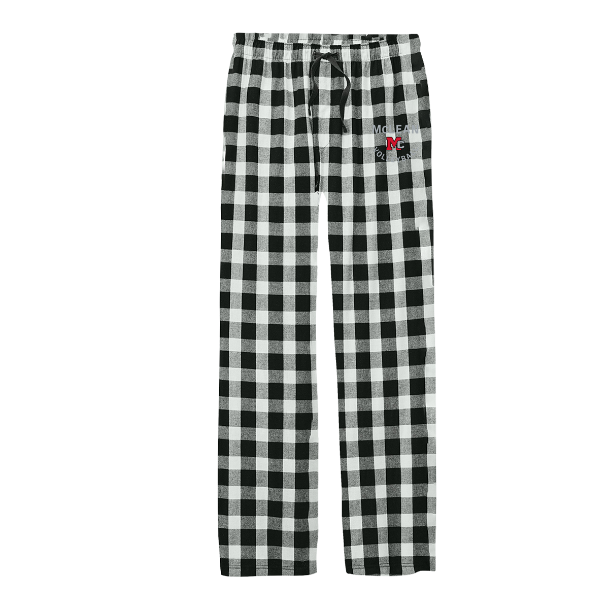 Adult McLean Volleyball District Flannel Plaid Pant
