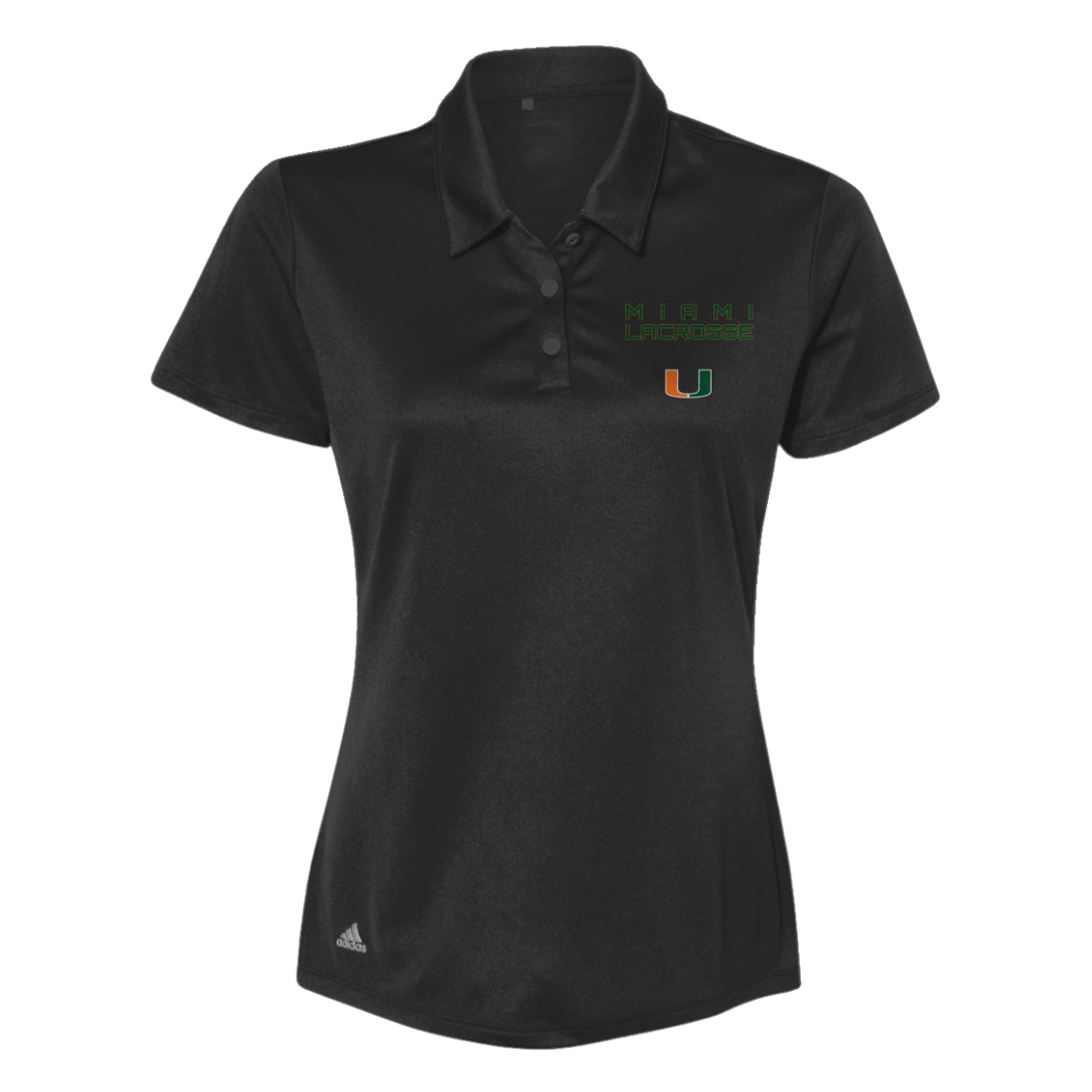 Women's Miami Lacrosse Adidas Performance Polo