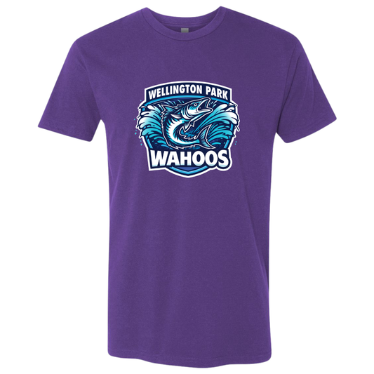 Adult Wellington Park Wahoos Next Level Cotton T-Shirt