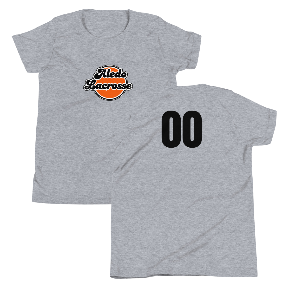 Personalizable - Youth Aledo Lacrosse Bella + Canvas T-shirt