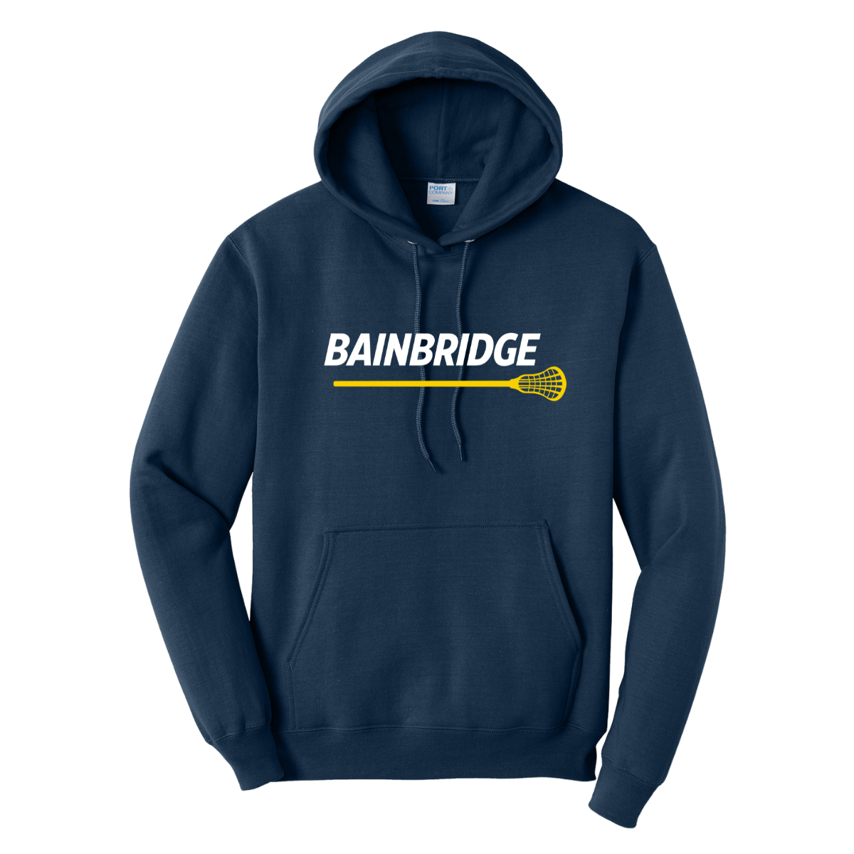 Adult Bainbridge Boys Lacrosse Port & Company Fleece Hoodie