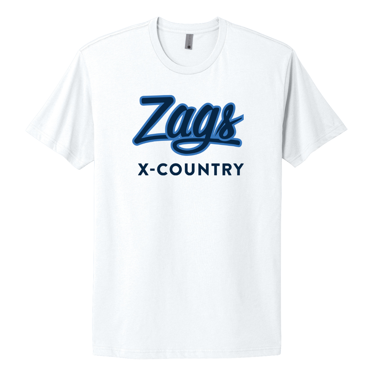 Adult Key Cross Country Next Level Cotton T-Shirt
