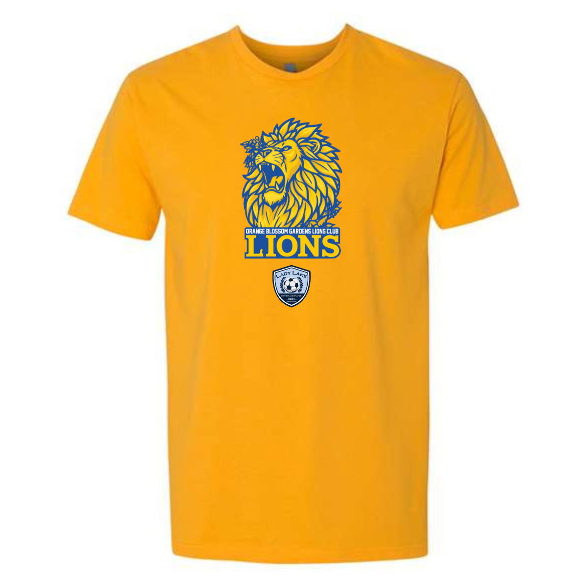 Adult Lions Next Level Cotton T-Shirt