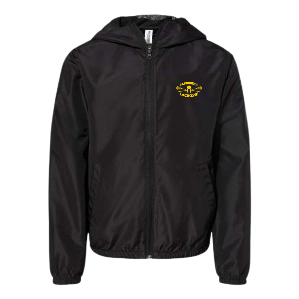 Youth Bainbridge Boys Lacrosse Lightweight Windbreaker Full-Zip Jacket