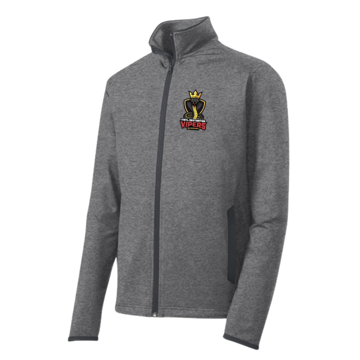Adult Vipers Sport-Tek Sport-Wick Stretch Full-Zip Jacket
