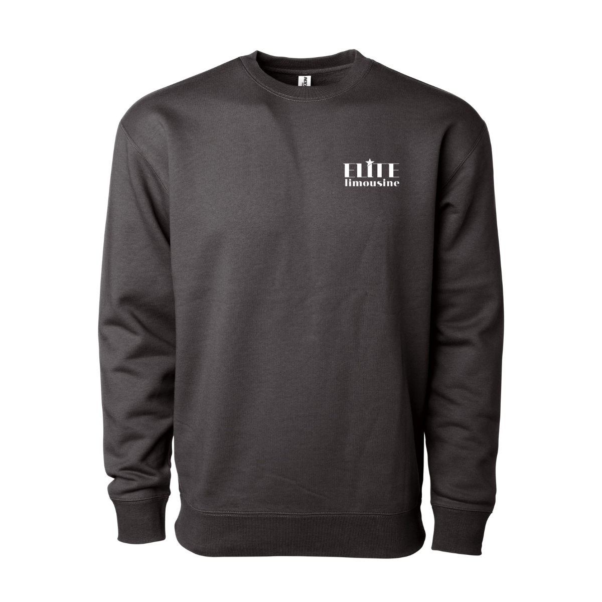 Adult Elite Limo Embroidered Heavyweight Crewneck