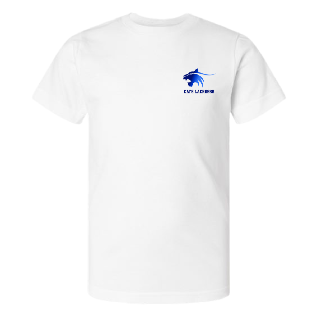 Youth Springdale Wildcats Lacrosse Soft Cotton T-Shirt