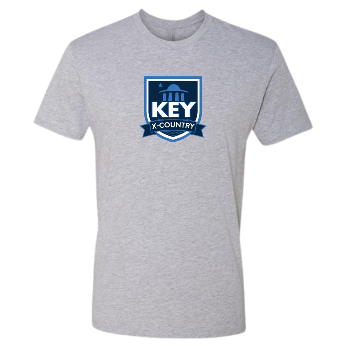 Adult Key Cross Country Next Level Cotton T-Shirt