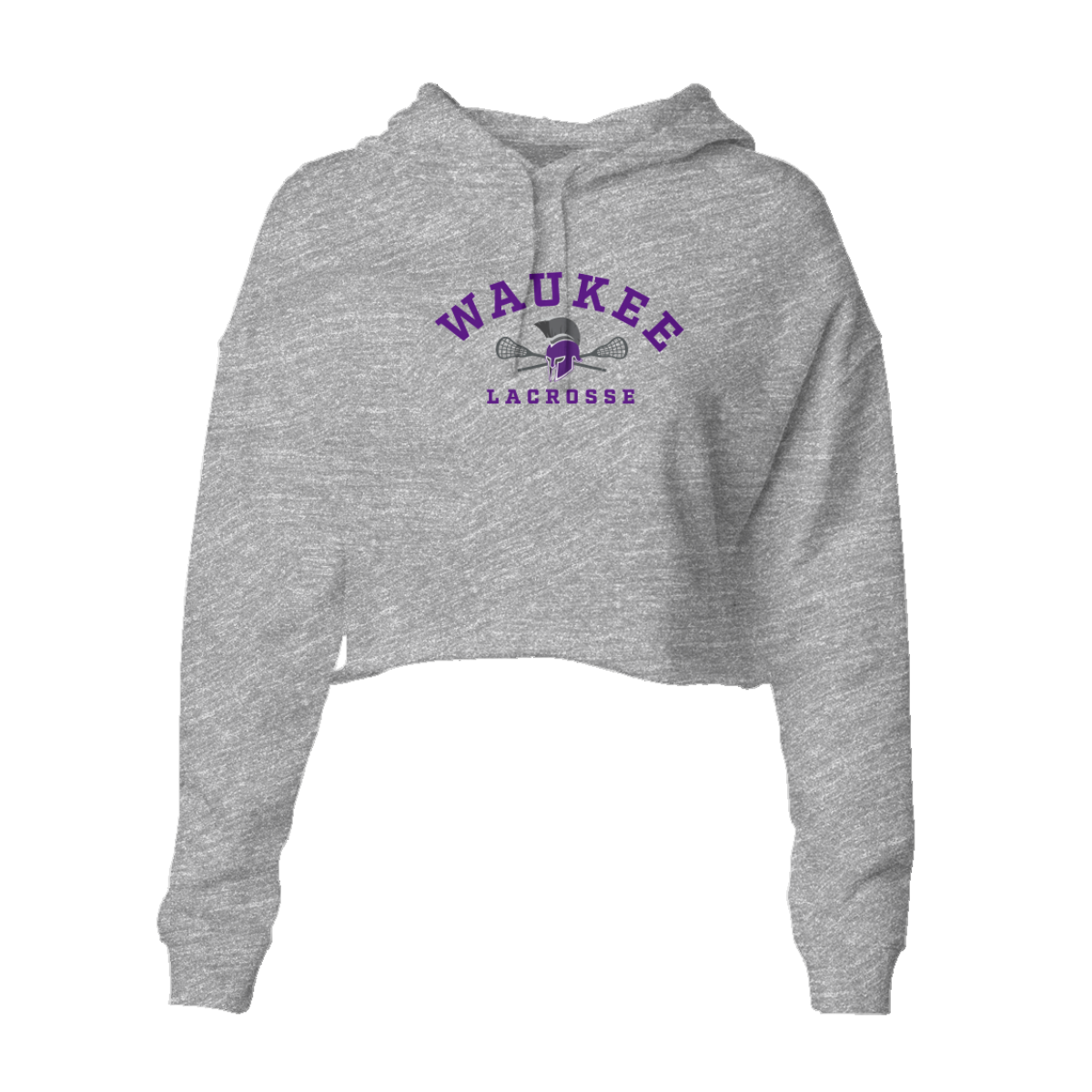 Women's Waukee Lacrosse Lightweight Crop Hoodie