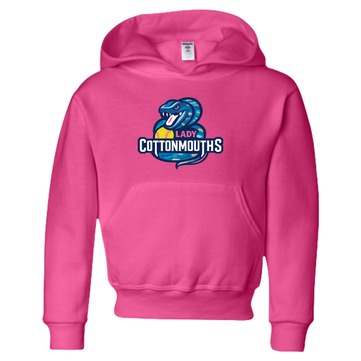 Youth Lady Cottonmouths 12U Jerzees Nublend Hoodie