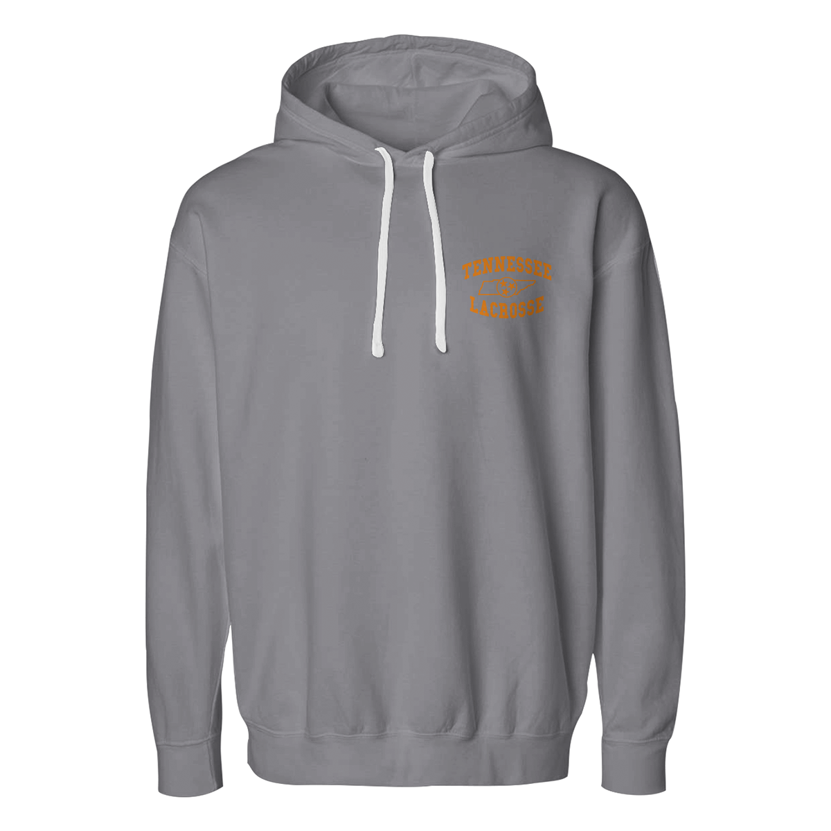Adult Tennessee Lacrosse Comfort Colors Lightweight Hoodie