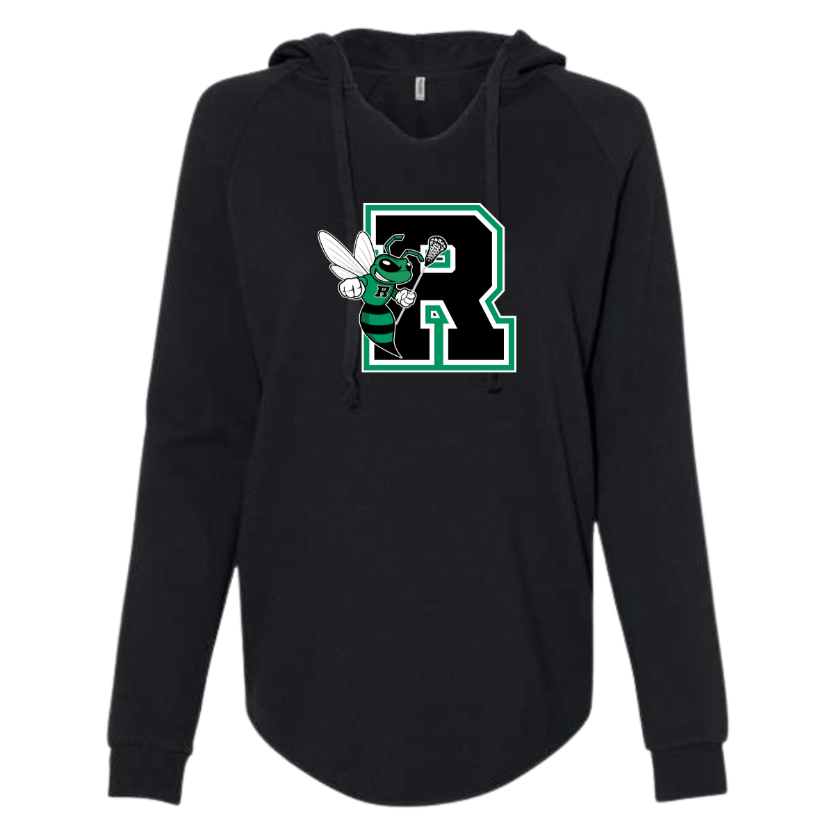 Women's Jr Hornets Lacrosse Lightweight Wash Hoodie