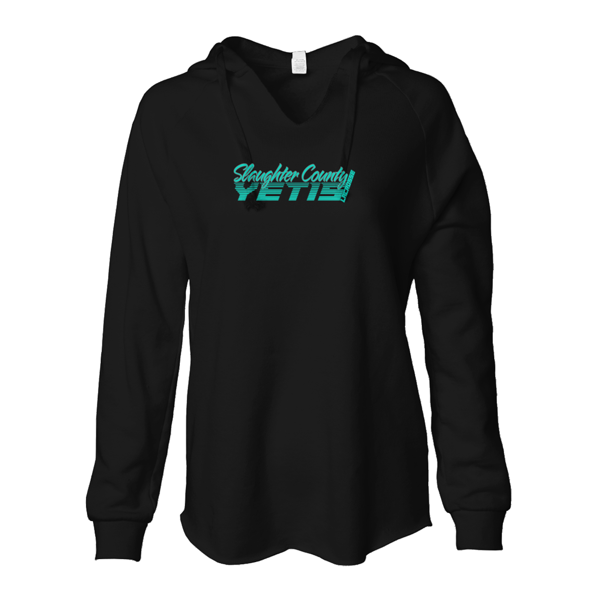 Women's Slaughter County Yetis Lacrosse Lightweight Wash Hoodie