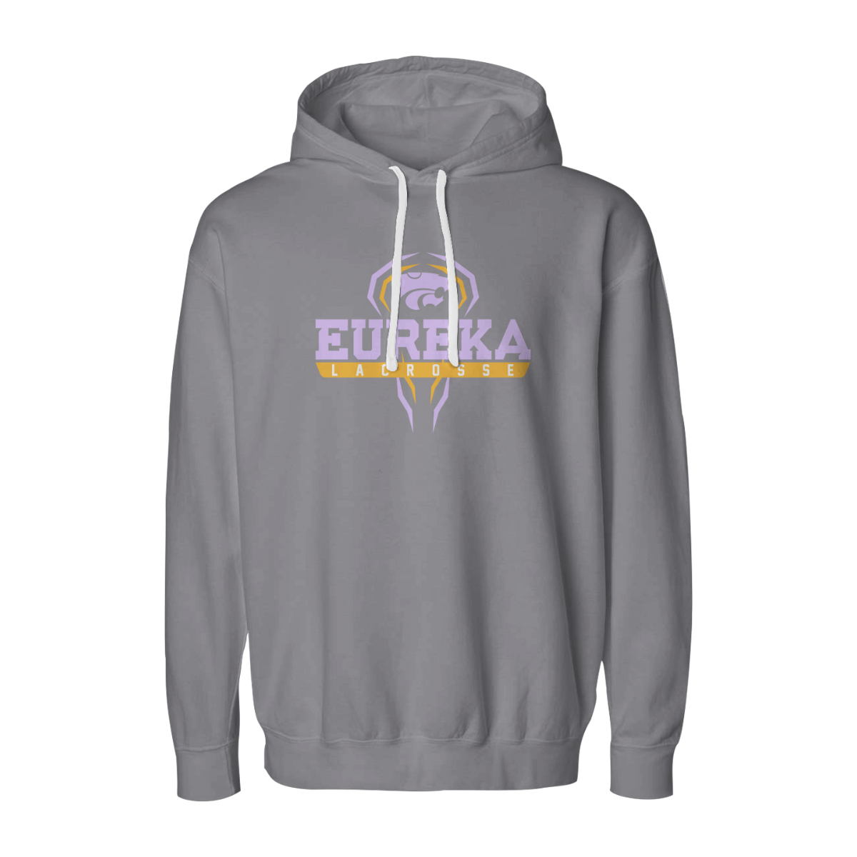 Adult Eureka Lacrosse Comfort Colors Lightweight Hoodie