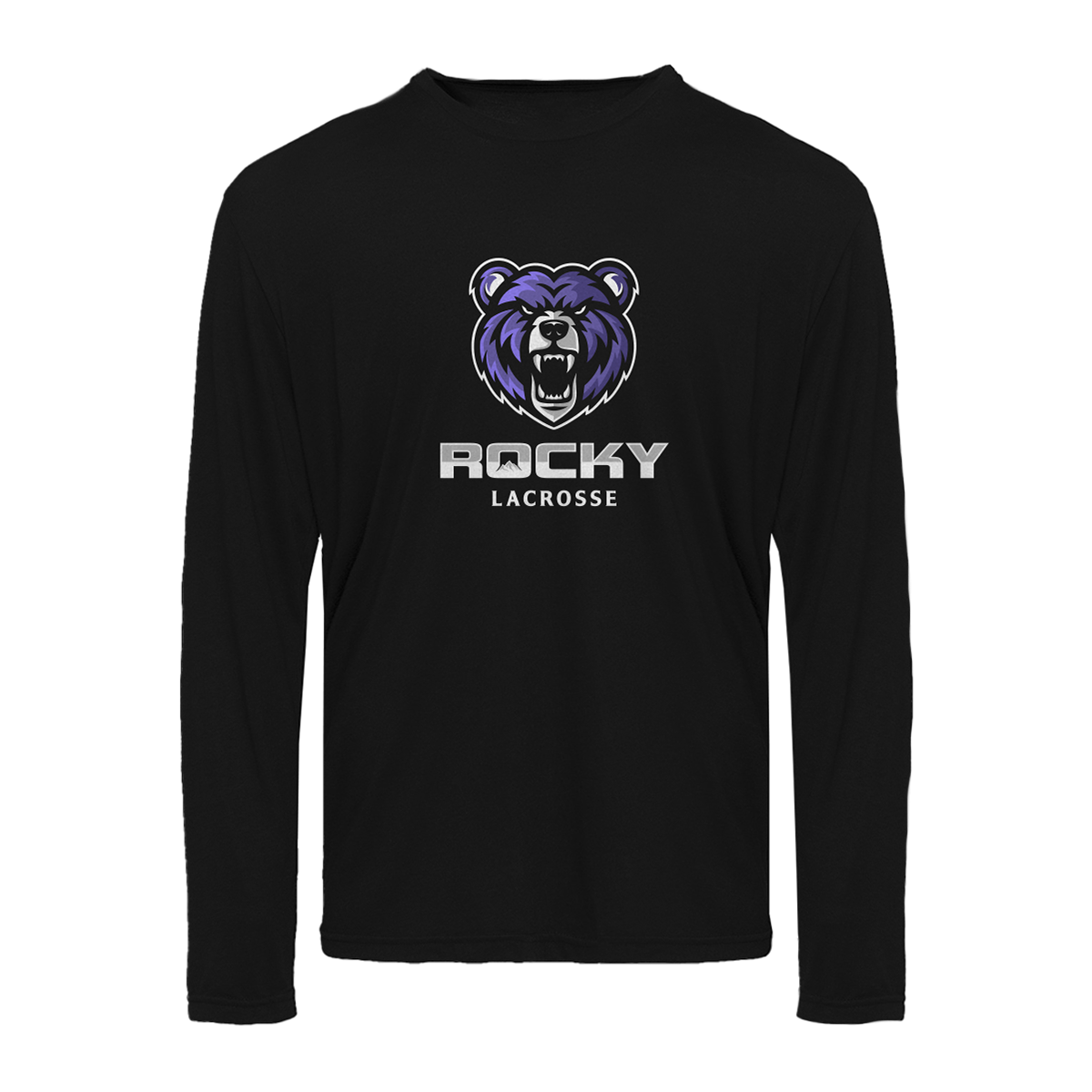 Adult RMHS Lacrosse Next Level Triblend Long Sleeve