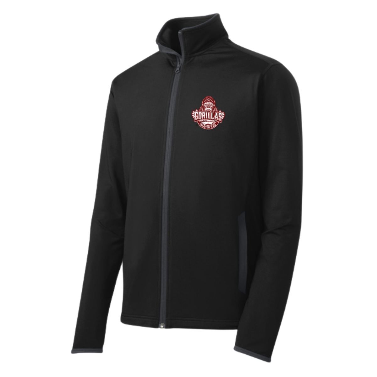 Adult Accurso Gorillas Sport-Tek Sport-Wick Stretch Full-Zip Jacket