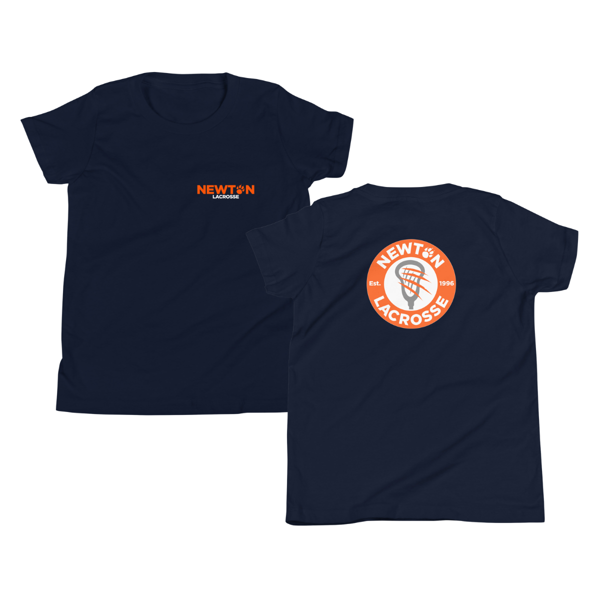 Youth Newton Lacrosse Bella + Canvas Staple Tee