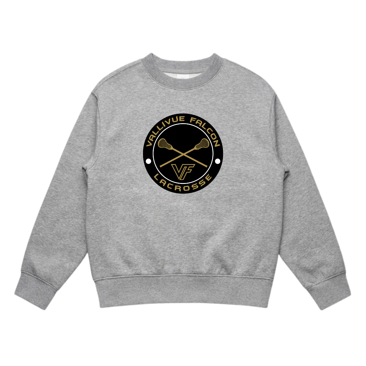 Youth Vallivue Lacrosse AS Colour Relax Crewneck