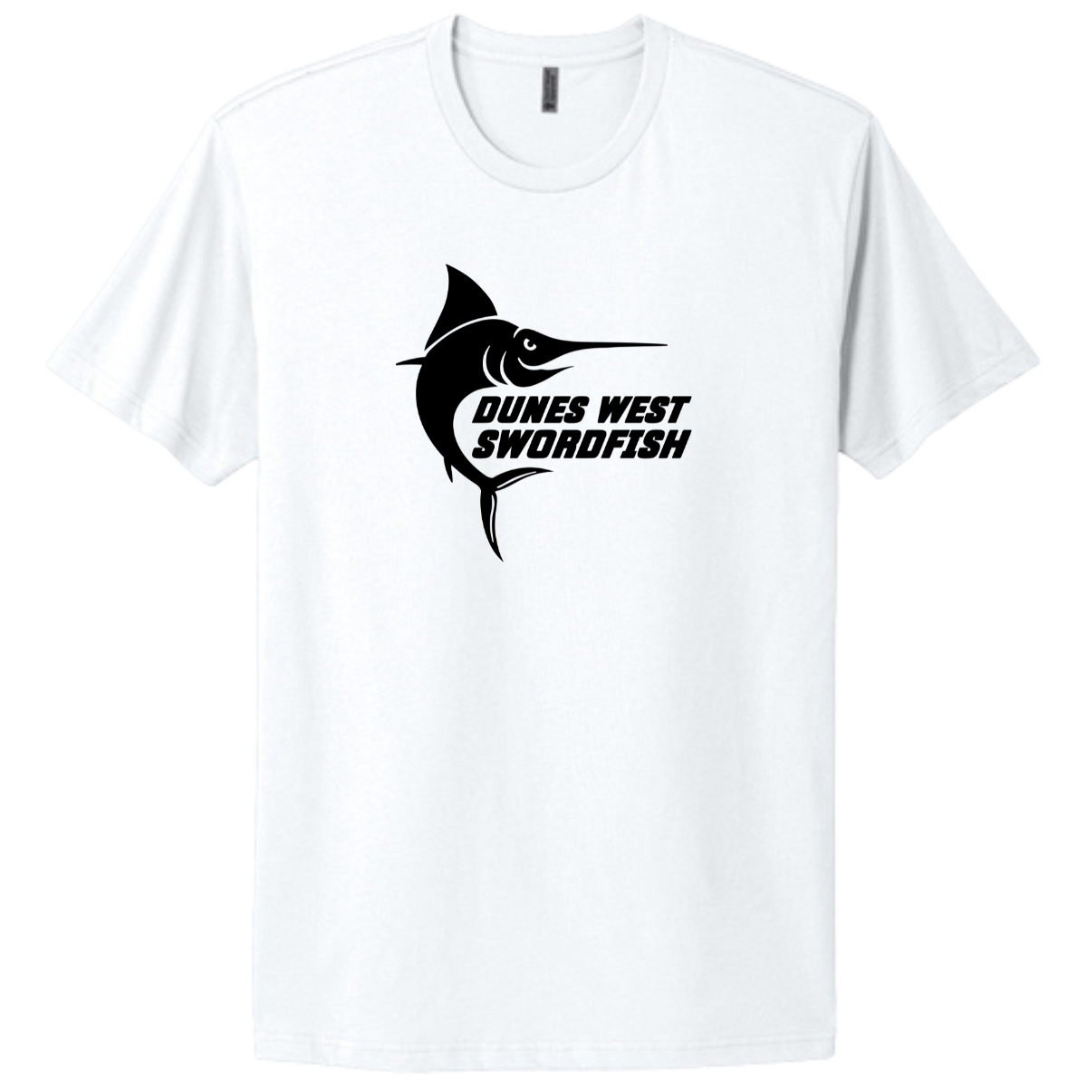 Adult Dunes West Swim Next Level Cotton T-Shirt