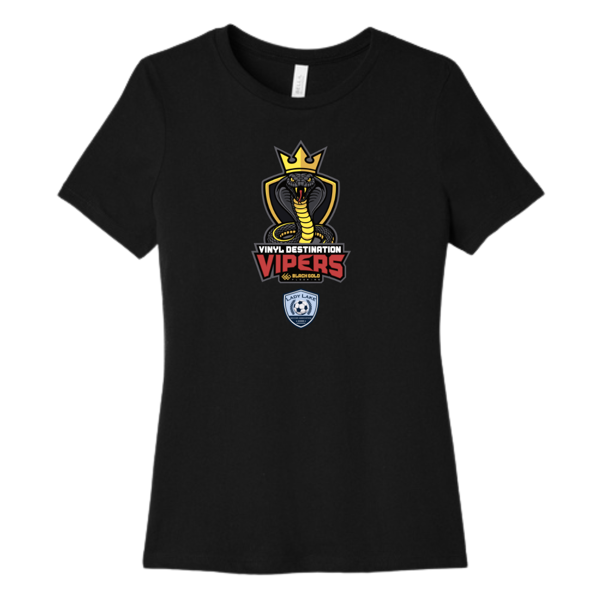 Women’s Vipers Bella + Canvas Relaxed Jersey T-Shirt