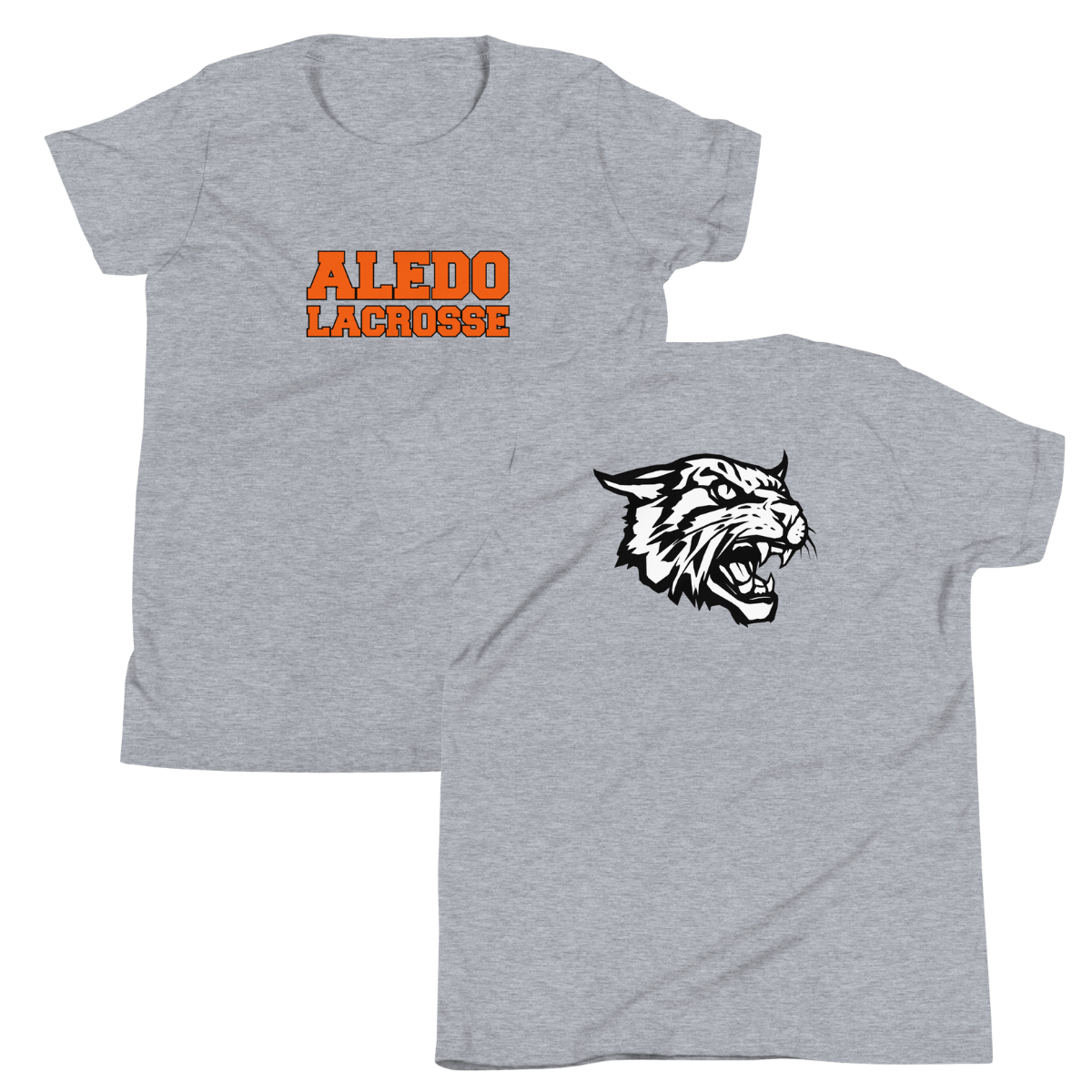 Youth Aledo Lacrosse Bella + Canvas T-shirt