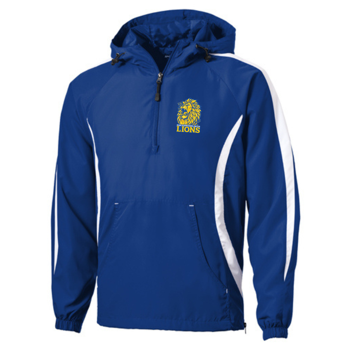 Adult Lions Sport-Tek Colorblock Raglan Anorak