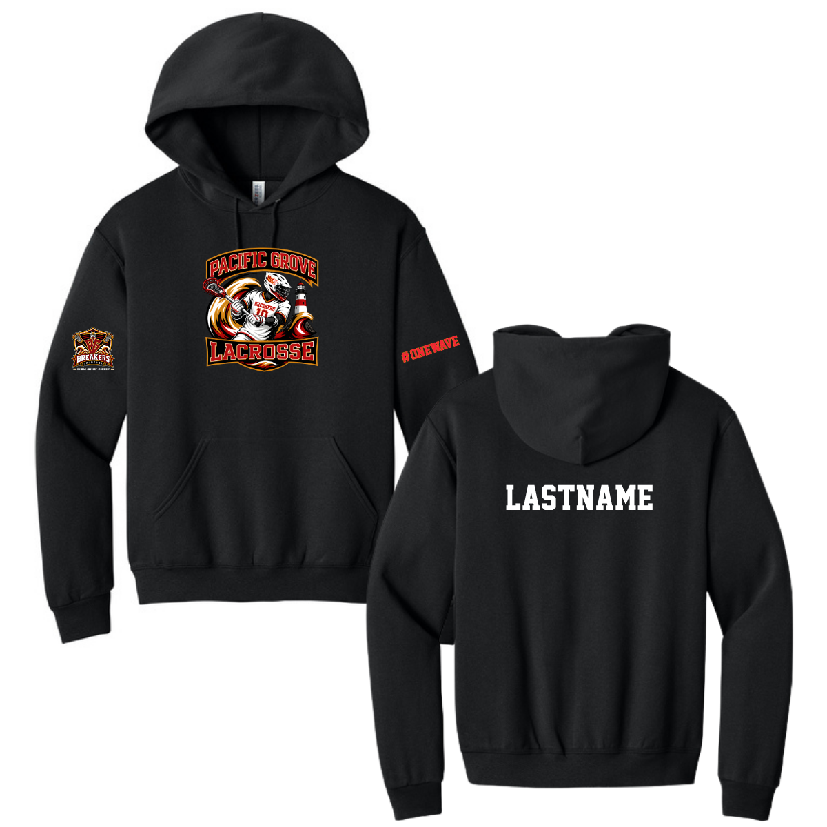 Personalizable - Adult PGHS Jerzees Nublend Hoodie