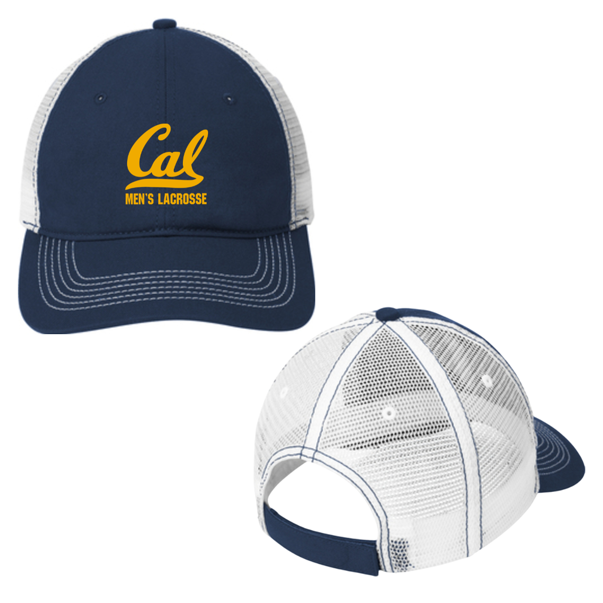 Cal Men's Lacrosse District Mesh Back Cap
