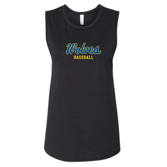 Women's St. Paul's Baseball Bella + Canvas Jersey Muscle Tank