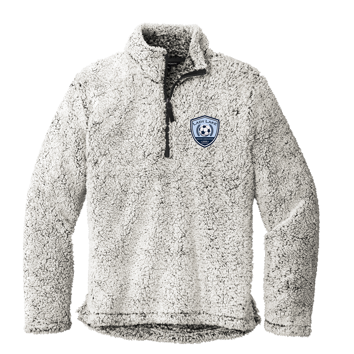 Adult Lady Lake Soccer Association Port Authority Sherpa 1/4 Zip Fleece