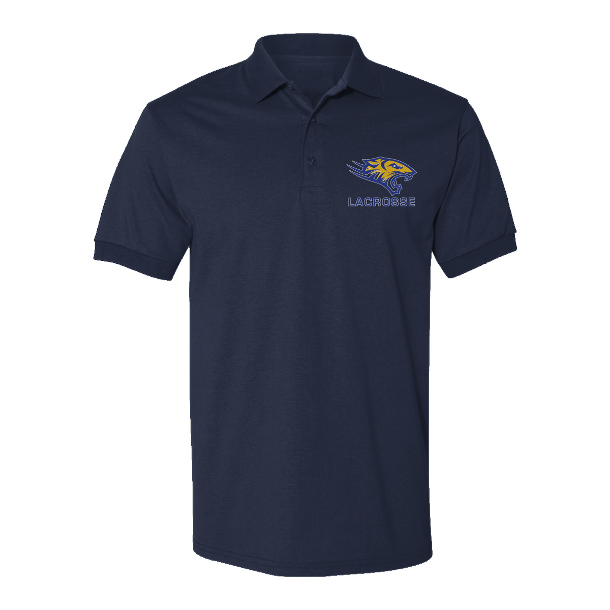 Adult Tacoma Tigers Lacrosse Dryblend Jersey Polo