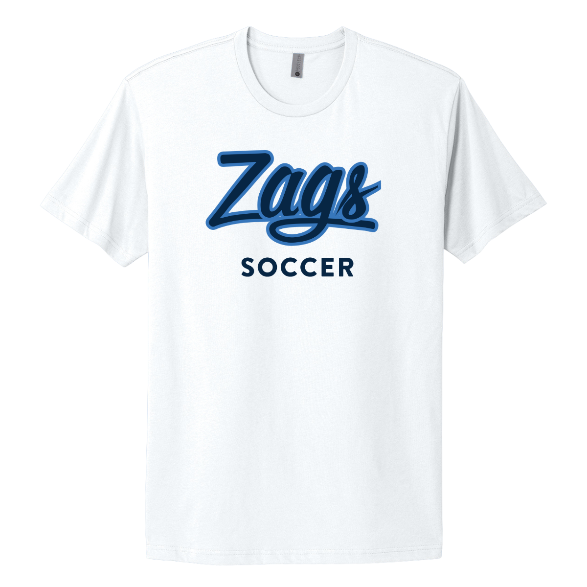 Adult Key Soccer Next Level Cotton T-Shirt