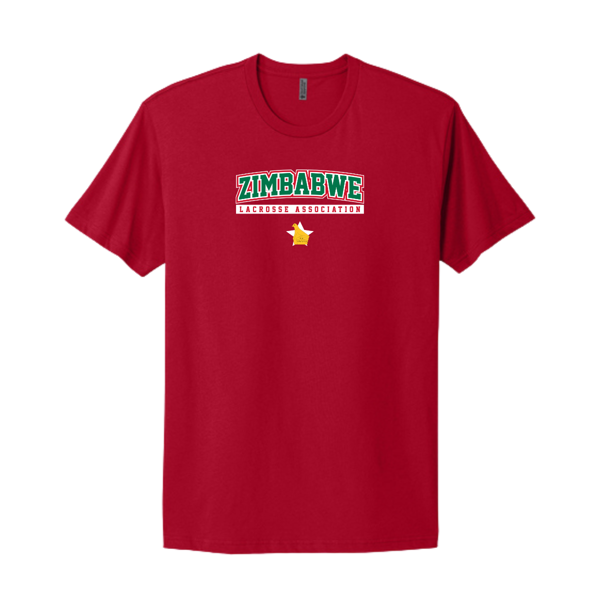 Adult Zimbabwe Lacrosse Next Level Cotton T-Shirt