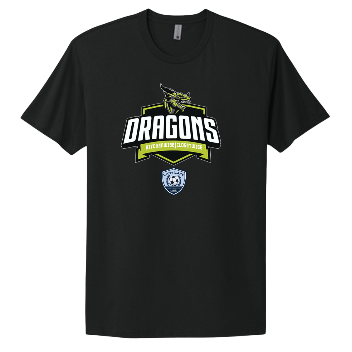 Adult Dragons Next Level Cotton T-Shirt