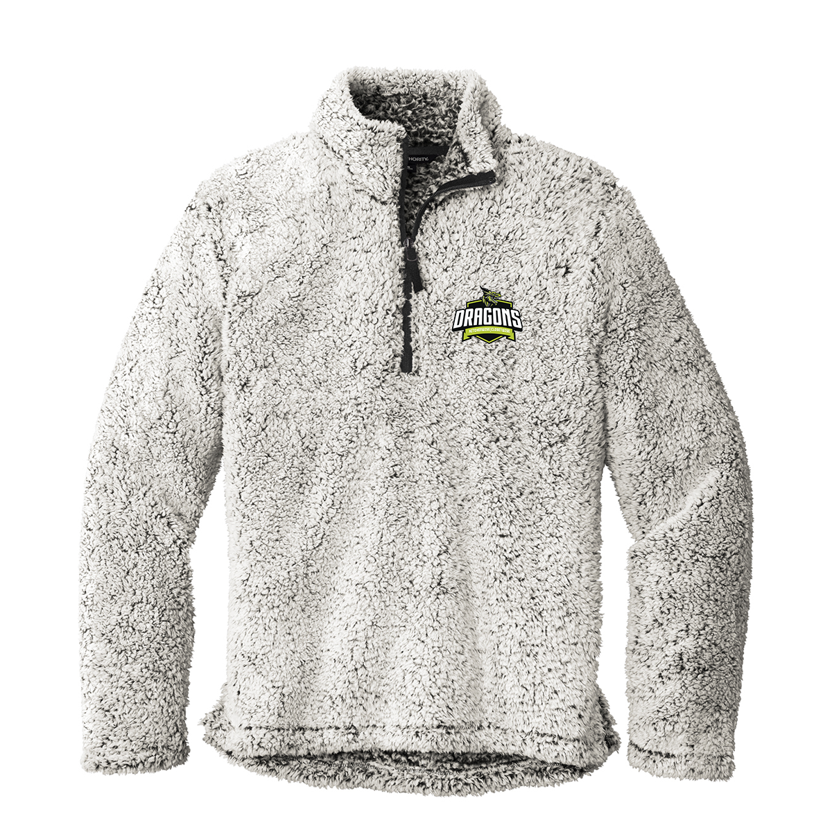 Adult Dragons Port Authority Sherpa 1/4 Zip Fleece
