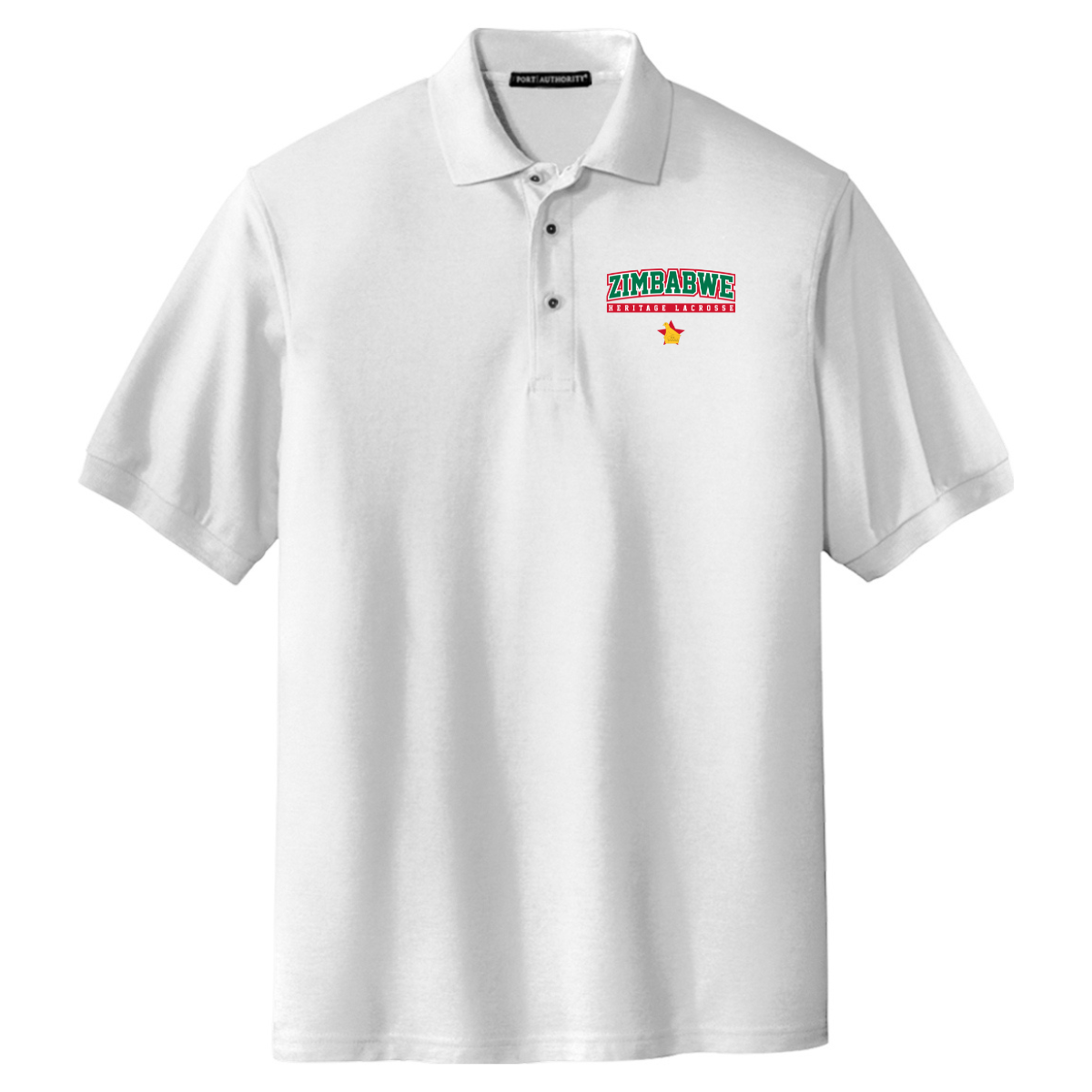 Adult Zimbabwe Lacrosse Port Authority Polo Shir