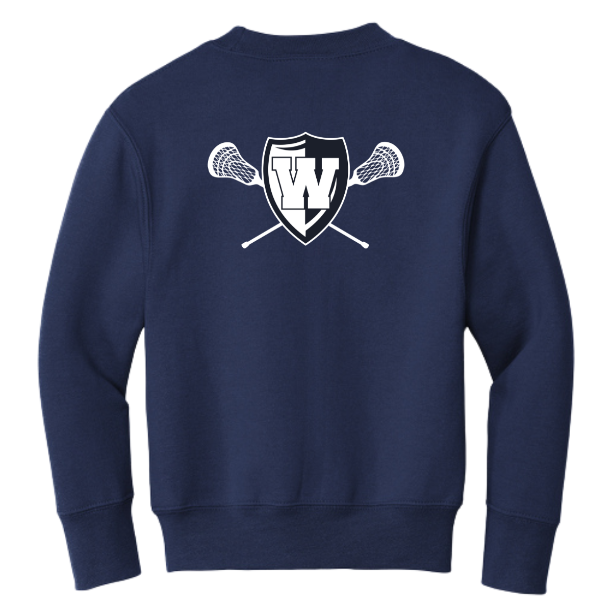 Youth Windham Lacrosse Port & Company Crewneck SweatShirt