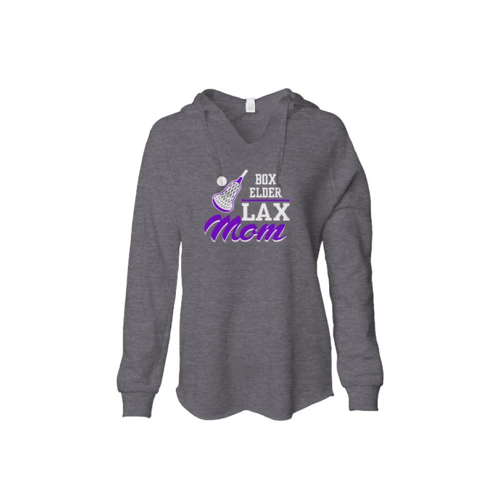 Womens Box Elder Lacrosse Lightweight Hooded Sweatshirt