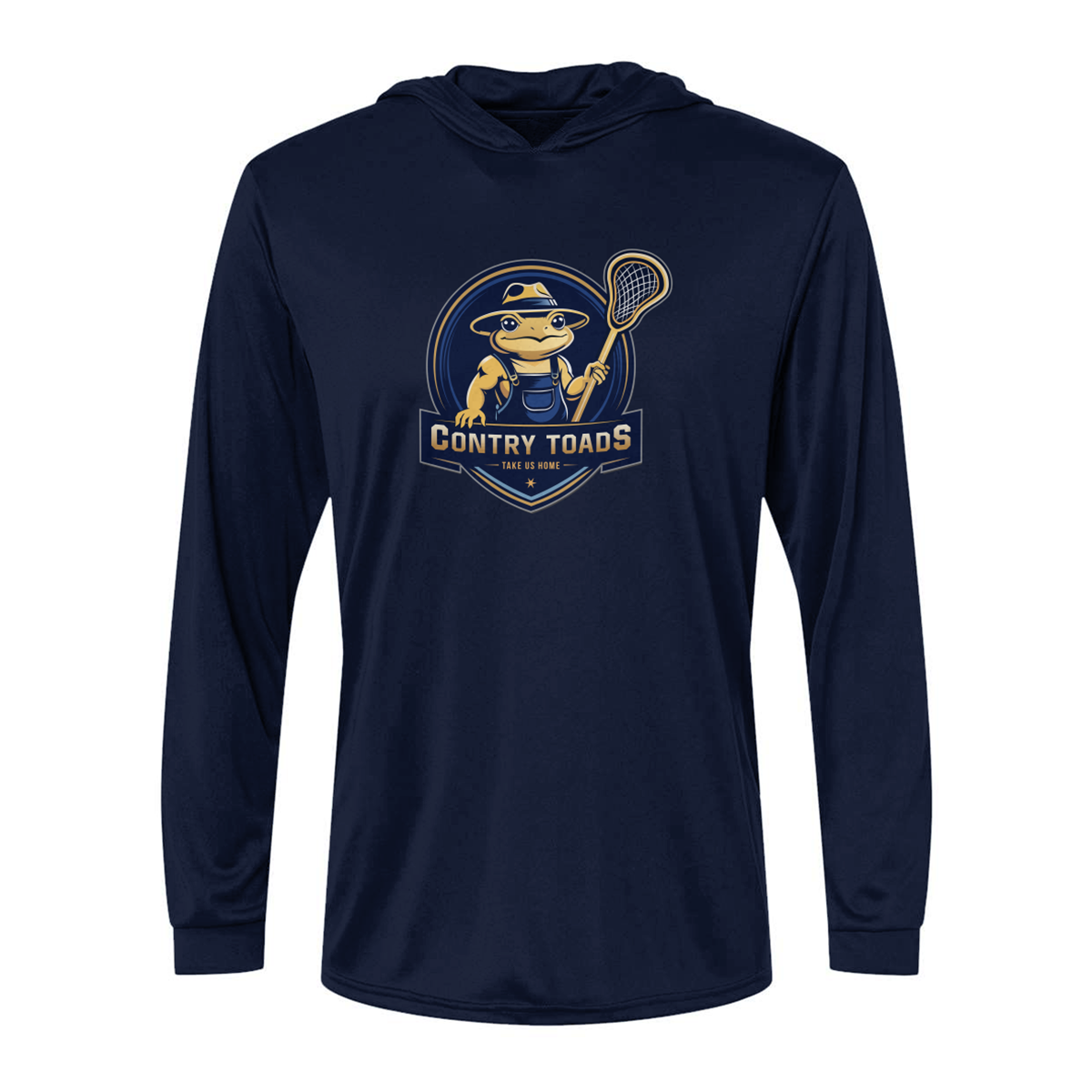 Adult Country Toads Lacrosse Paragon Bahama Sun Hoodie
