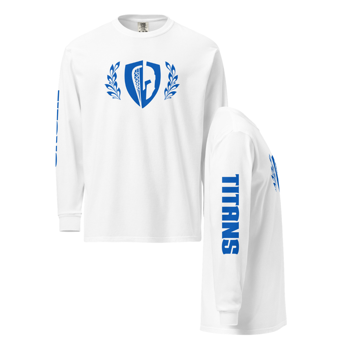 Adult SW Titans Lacrosse Comfort Colors Long Sleeve T-Shirt