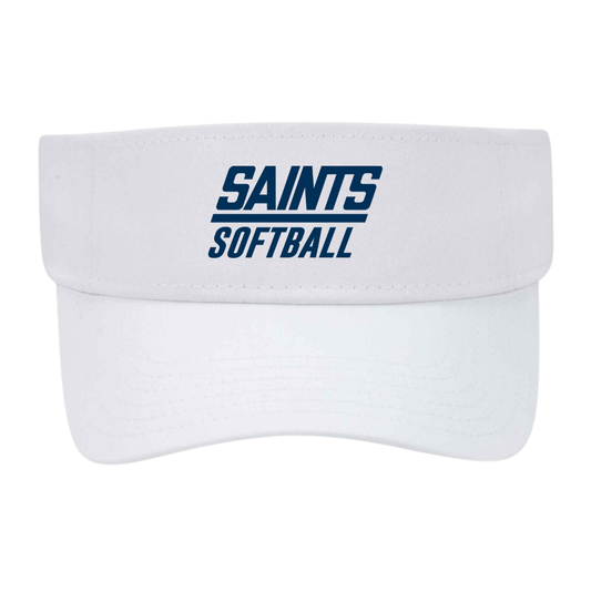 Saints Softball Otto Cap Sun Visor