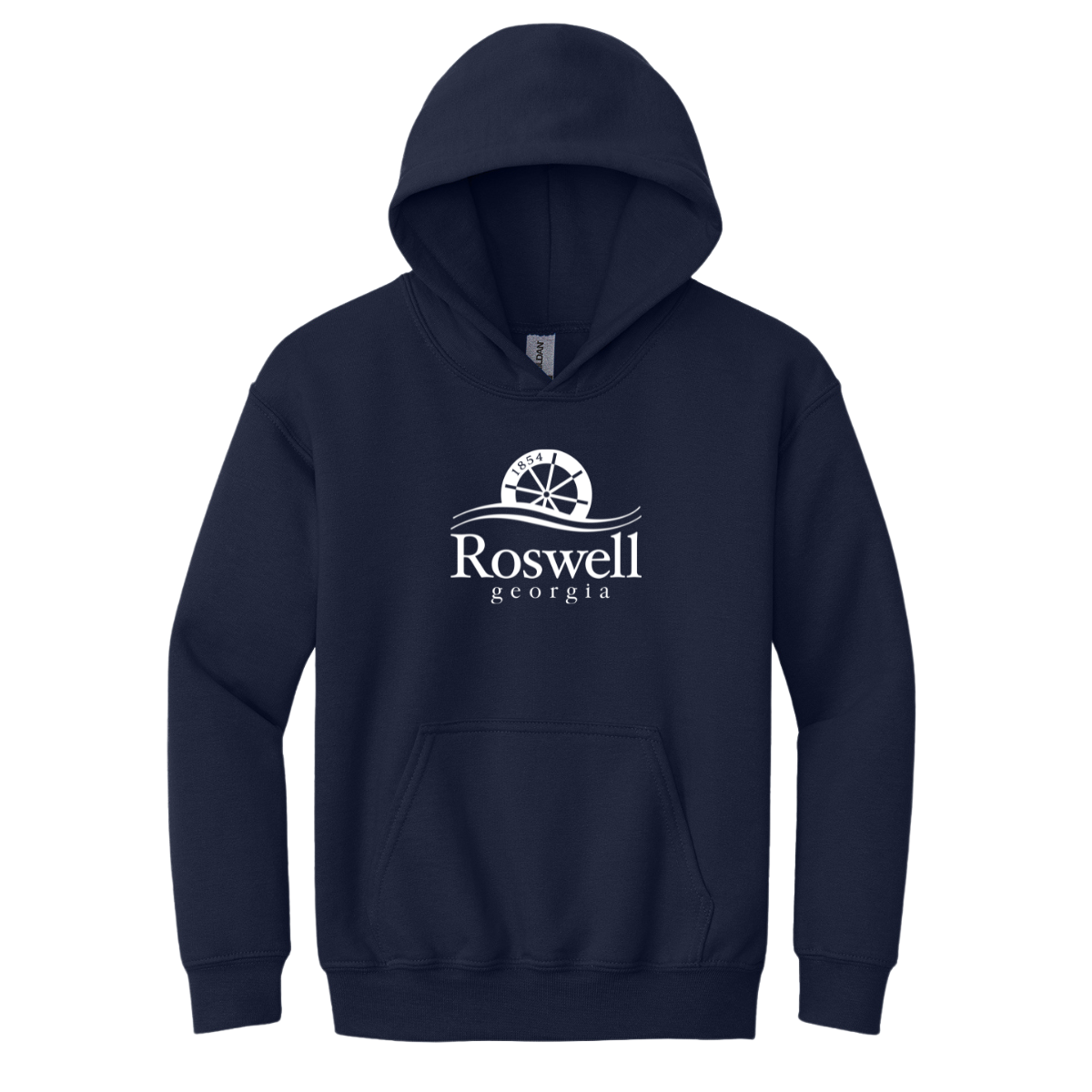 Youth Roswell Recreation Gildan Hoodie