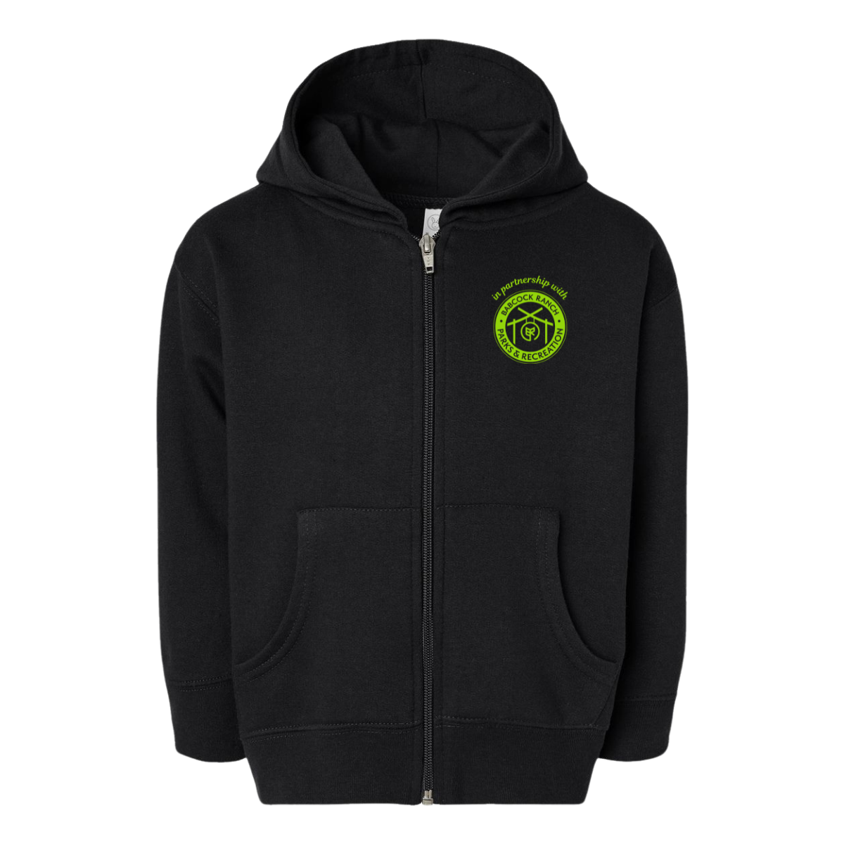 Toddler Caloosa Sirens Rabbit Skins Full-Zip Fleece Hoodie