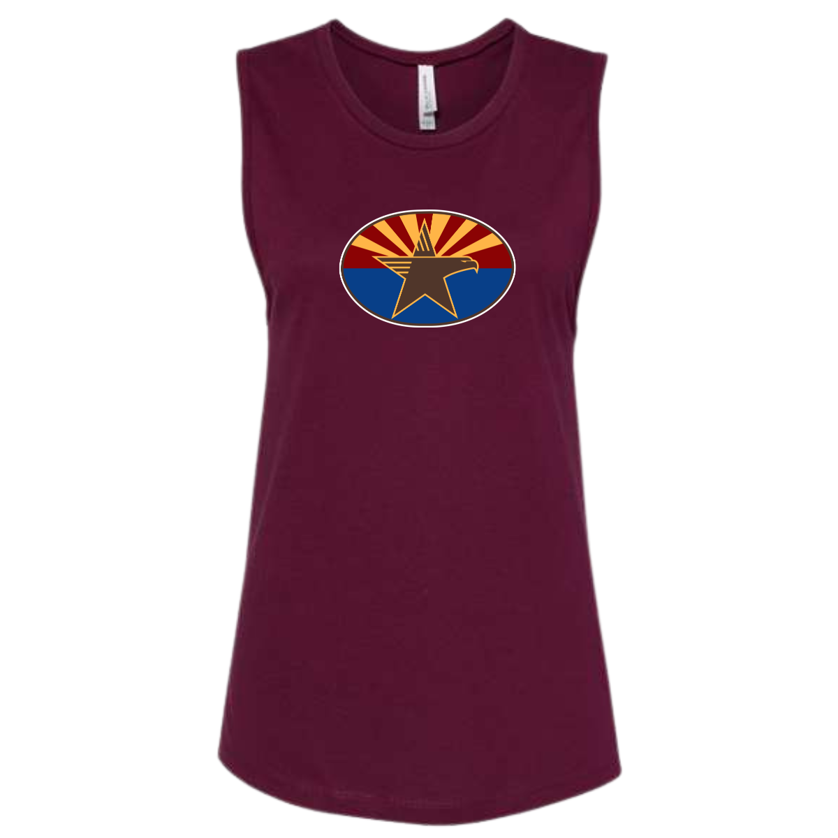 Women's Arizona Hawks Australian Bella + Canvas Jersey Muscle Tank