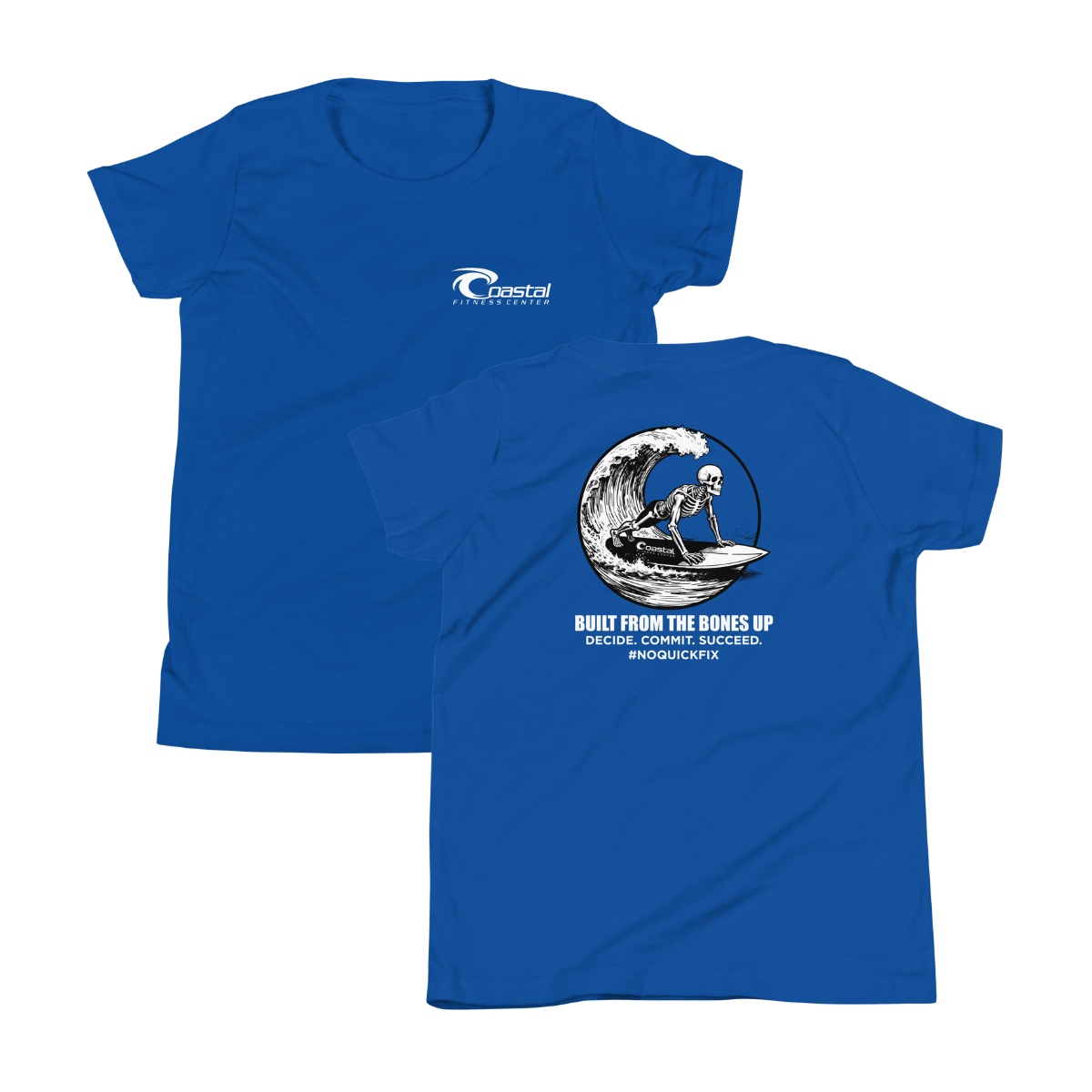 Youth Coastal Fitness Center Bella + Canvas Short Sleeve T-Shirt