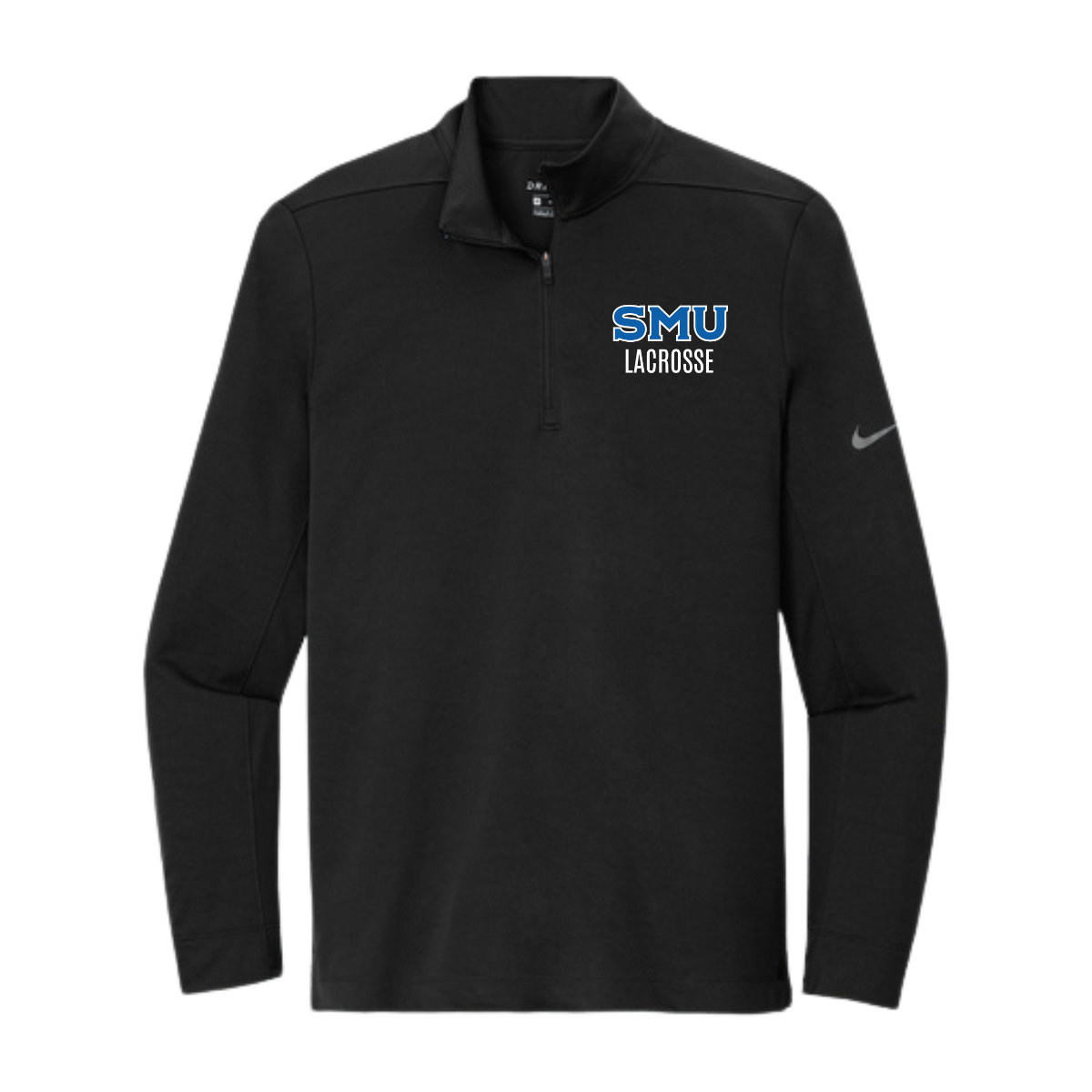 Adult SMU Lacrosse Nike Dry 1/2 Zip Cover Up